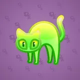 Scared Cat #11002 Scared Cat #11002