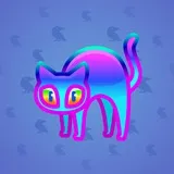 Scared Cat #11046 Scared Cat #11046