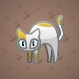 Scared Cat #11064 Scared Cat #11064