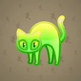 Scared Cat #1109 Scared Cat #1109