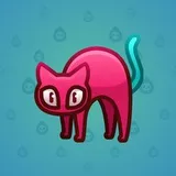Scared Cat #11093 Scared Cat #11093