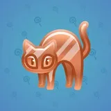Scared Cat #11098 Scared Cat #11098
