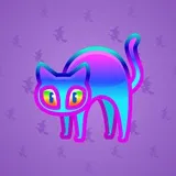Scared Cat #11105 Scared Cat #11105