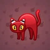 Scared Cat #11132