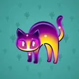 Scared Cat #11141 Scared Cat #11141