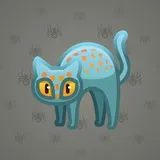 Scared Cat #11142 Scared Cat #11142