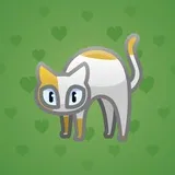 Scared Cat #11164 Scared Cat #11164