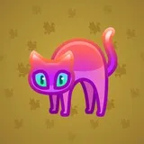 Scared Cat #11190 Scared Cat #11190