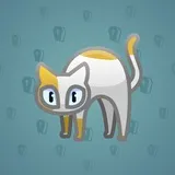 Scared Cat #11202 Scared Cat #11202