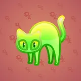 Scared Cat #1121 Scared Cat #1121