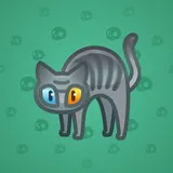 Scared Cat #11211 Scared Cat #11211