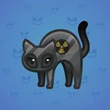 Scared Cat #1124 Scared Cat #1124