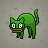 Scared Cat #11282 Scared Cat #11282