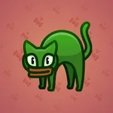 Scared Cat #11309 Scared Cat #11309