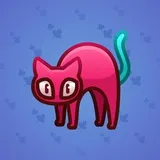Scared Cat #1133 Scared Cat #1133