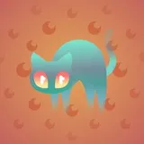 Scared Cat #11398 Scared Cat #11398