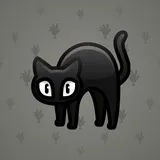 Scared Cat #11405 Scared Cat #11405