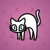 Scared Cat #11444 Scared Cat #11444