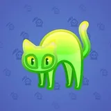 Scared Cat #11480 Scared Cat #11480