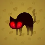 Scared Cat #11501 Scared Cat #11501