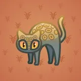 Scared Cat #11533 Scared Cat #11533
