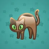 Scared Cat #11535 Scared Cat #11535