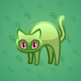 Scared Cat #11560 Scared Cat #11560