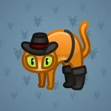 Scared Cat #11595 Scared Cat #11595