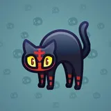 Scared Cat #11650 Scared Cat #11650