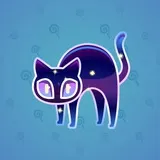 Scared Cat #11666