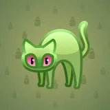 Scared Cat #11671 Scared Cat #11671