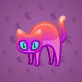 Scared Cat #11672 Scared Cat #11672