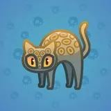 Scared Cat #11682 Scared Cat #11682