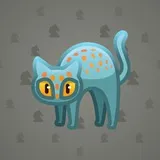 Scared Cat #11709