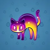 Scared Cat #11729 Scared Cat #11729