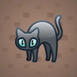 Scared Cat #11780