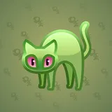 Scared Cat #11800 Scared Cat #11800