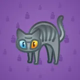 Scared Cat #11859 Scared Cat #11859