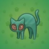 Scared Cat #11874 Scared Cat #11874