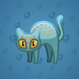 Scared Cat #11884 Scared Cat #11884