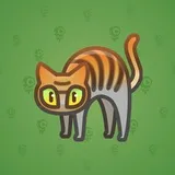Scared Cat #11894 Scared Cat #11894
