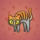 Scared Cat #11922 Scared Cat #11922