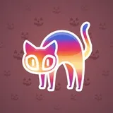 Scared Cat #1195 Scared Cat #1195