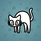 Scared Cat #11953 Scared Cat #11953