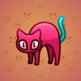 Scared Cat #11980 Scared Cat #11980