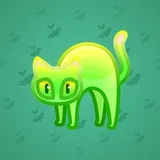 Scared Cat #12063 Scared Cat #12063
