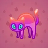 Scared Cat #12069 Scared Cat #12069