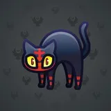 Scared Cat #12152