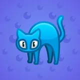 Scared Cat #12205