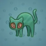 Scared Cat #12235 Scared Cat #12235